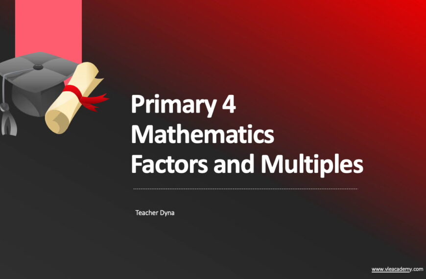 Primary 4 Maths (Factors and Multiples)